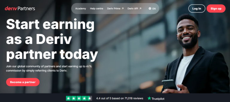 Deriv Affiliate Program: The Complete Guide to Earning Up to 45% Commission in 2026