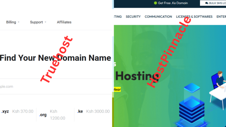 Truehost vs HostPinnacle: The Definitive Web Hosting Comparison for Kenya (2026 Guide)
