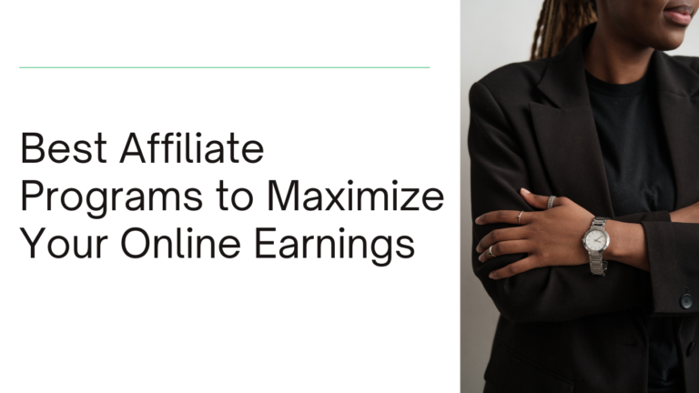 Best Affiliate Programs in 2026 to Maximize Your Online Earnings